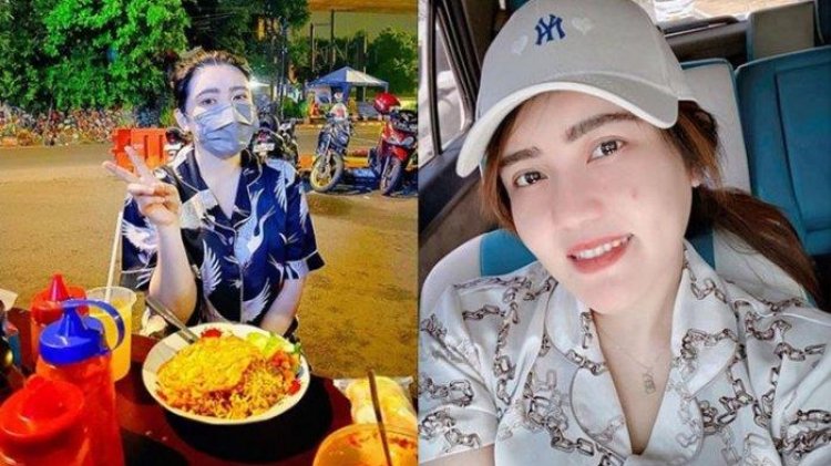 Makan Nasi Goreng di Pinggir Jalan Sendirian, Via Vallen Disindir "Pacar Mana?"