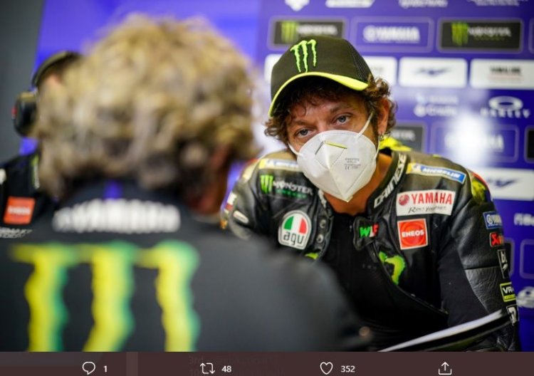 Rossi Kembali Positif Covid-19, Yamaha Siapkan Pebalap Pengganti