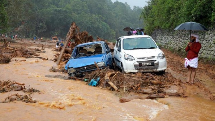 Banjir dan Longsor di India, 18 Orang tewas