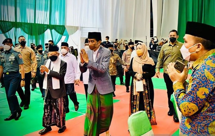 Presiden Ajak NU Berikan Ruang Besar Bagi Generasi Z