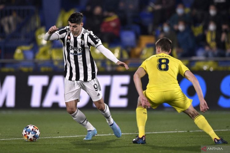 Liga Champions: Juventus vs Villarreal Imbang 1-1