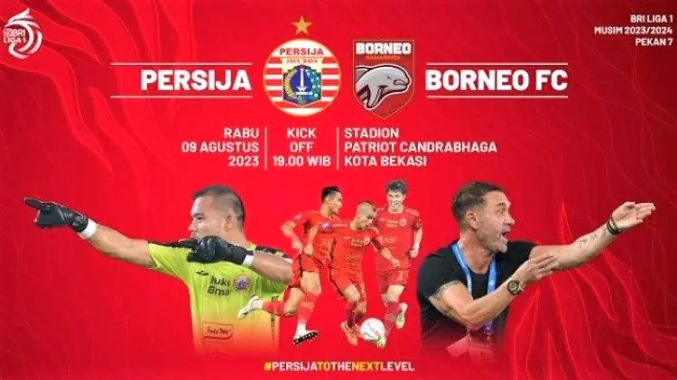 Jelang Lawan Borneo FC, Tim Persija Jakarta Yakin Menang