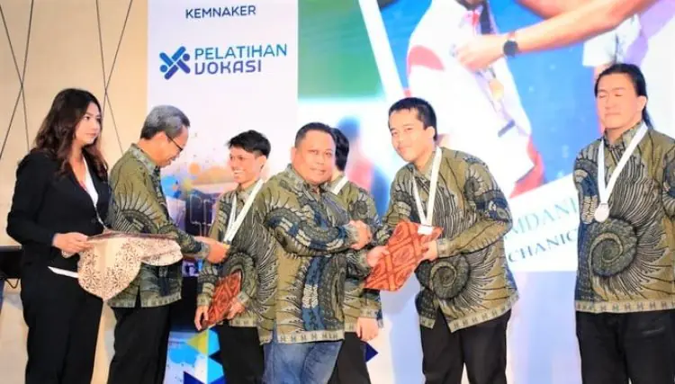 Indonesia Juara Ketiga di Ajang Worldskills Asia 2023 di Abu Dhabi