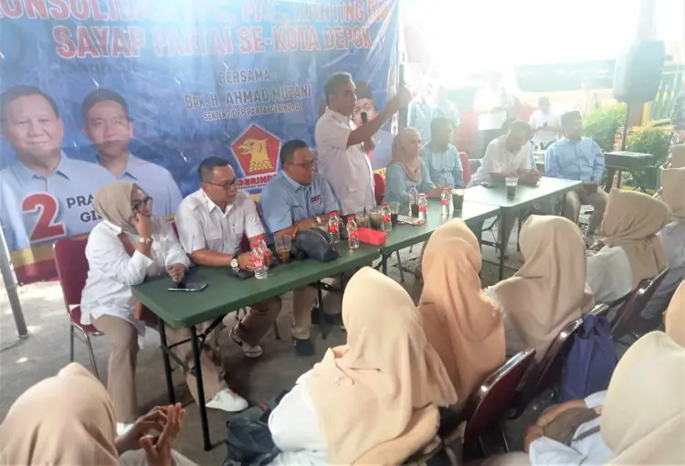 Muzani Pasang Target, Gerindra Depok Harus Kalahkan PKS di Pileg 2024