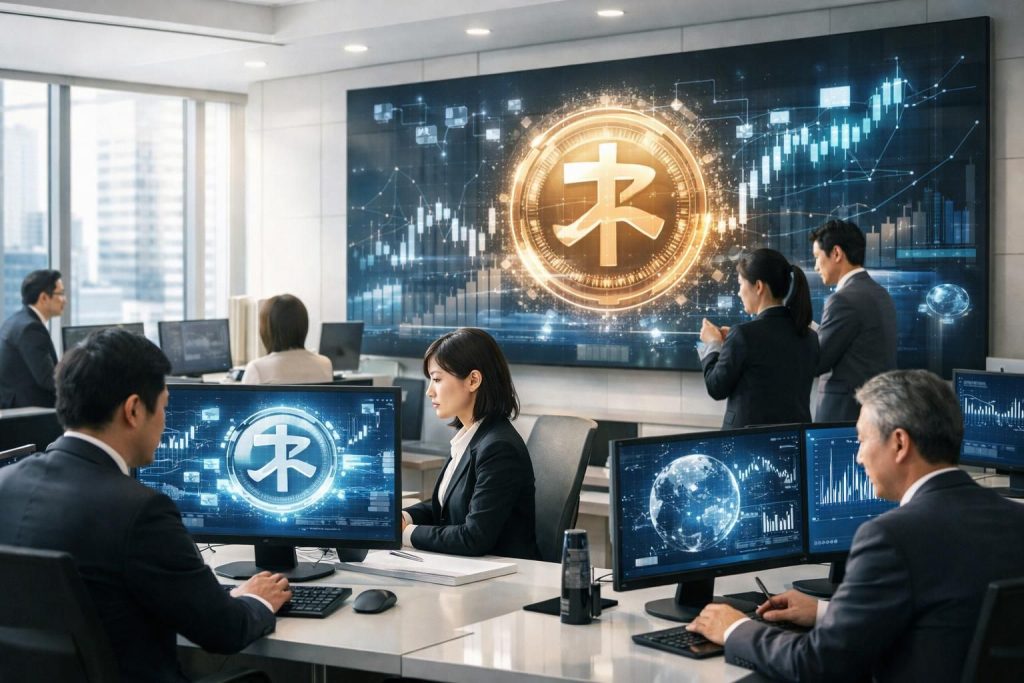 bank jepang melanjutkan eksperimen mata uang digital untuk mengembangkan sistem pembayaran yang lebih efisien dan aman di masa depan.