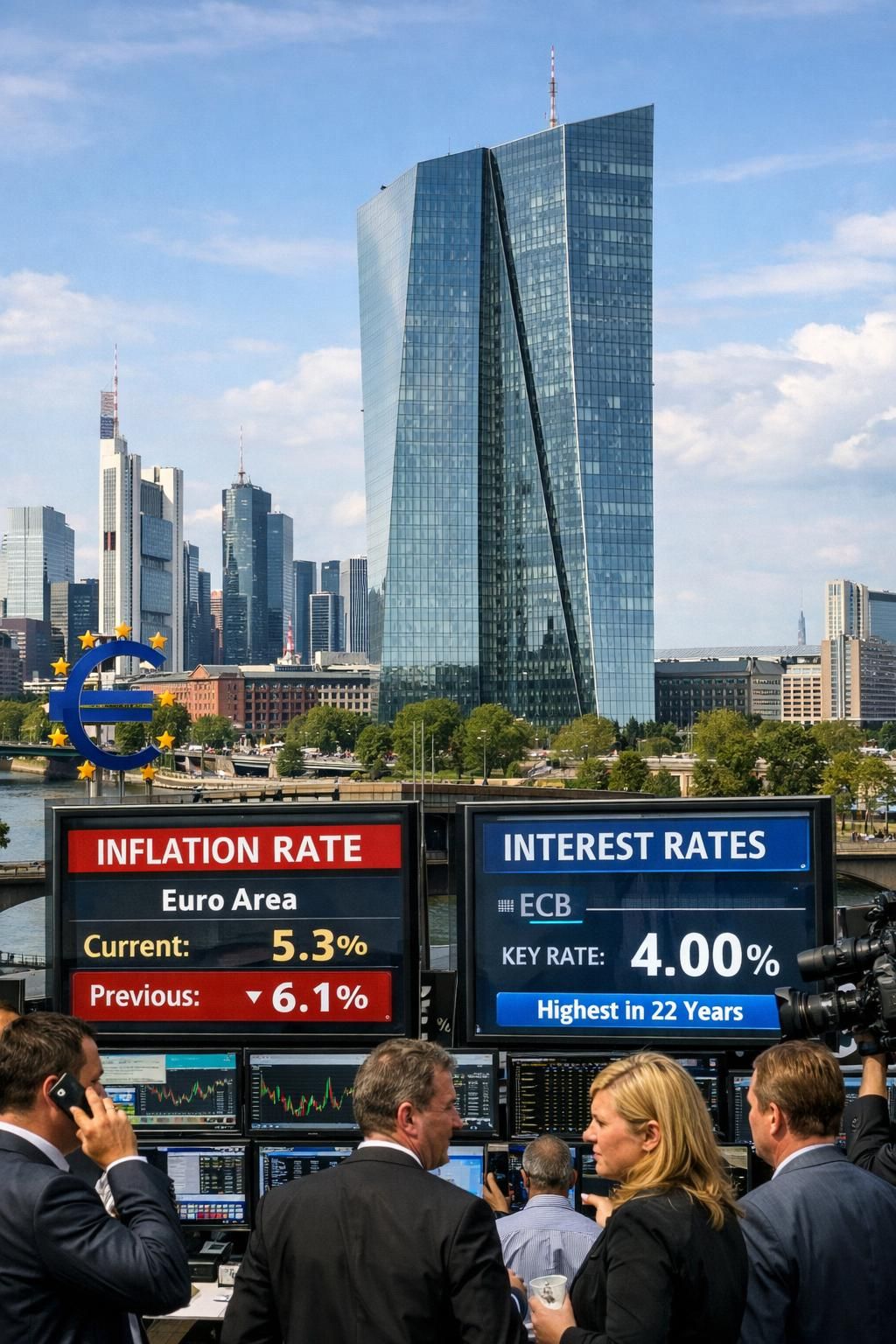 bank sentral eropa menegaskan kebijakan moneter yang ketat untuk mengendalikan inflasi yang masih tinggi demi stabilitas ekonomi dan keuangan di kawasan.