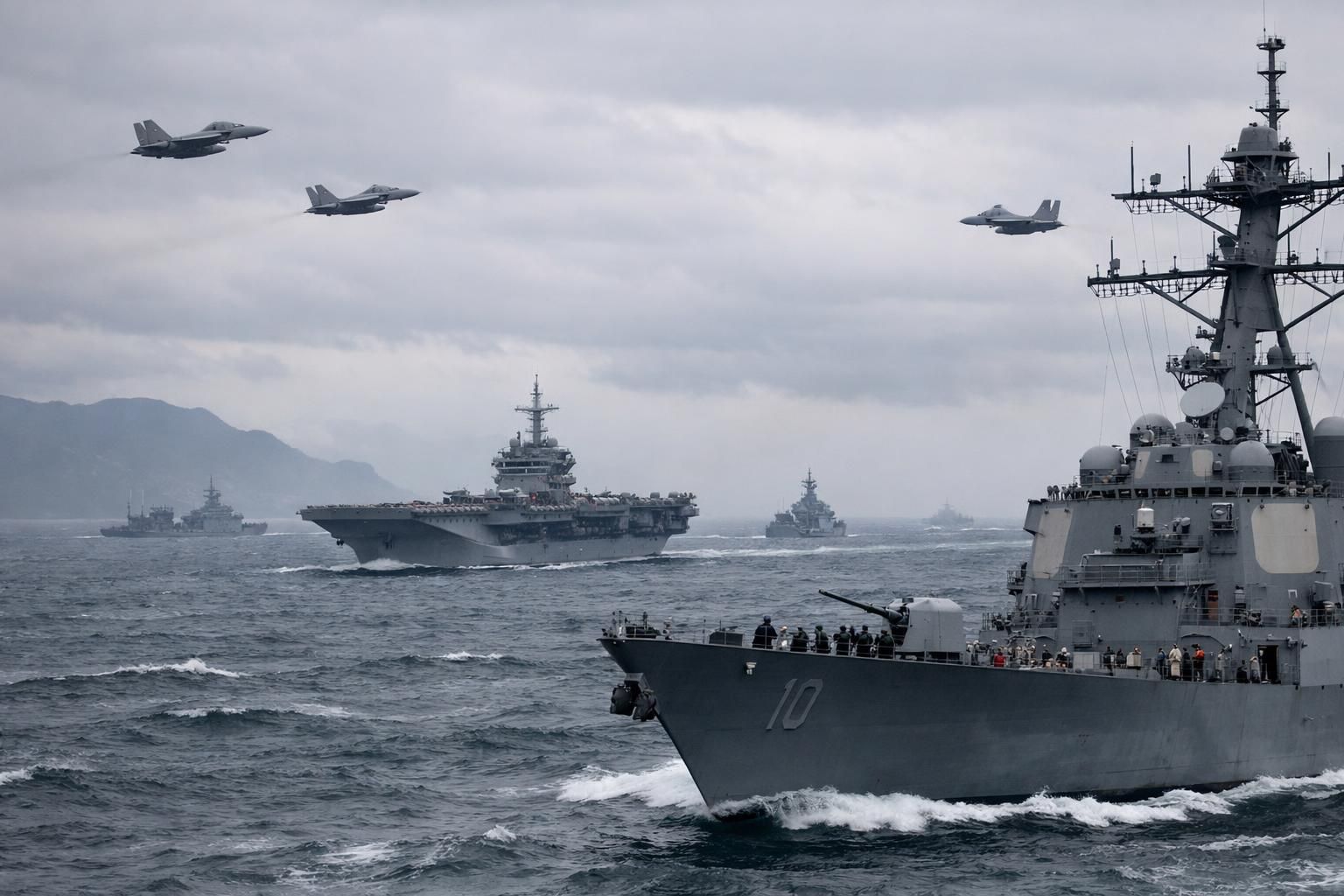 china mengadakan latihan militer besar di sekitar taiwan, menurut kementerian pertahanan taiwan, meningkatkan ketegangan di wilayah tersebut.