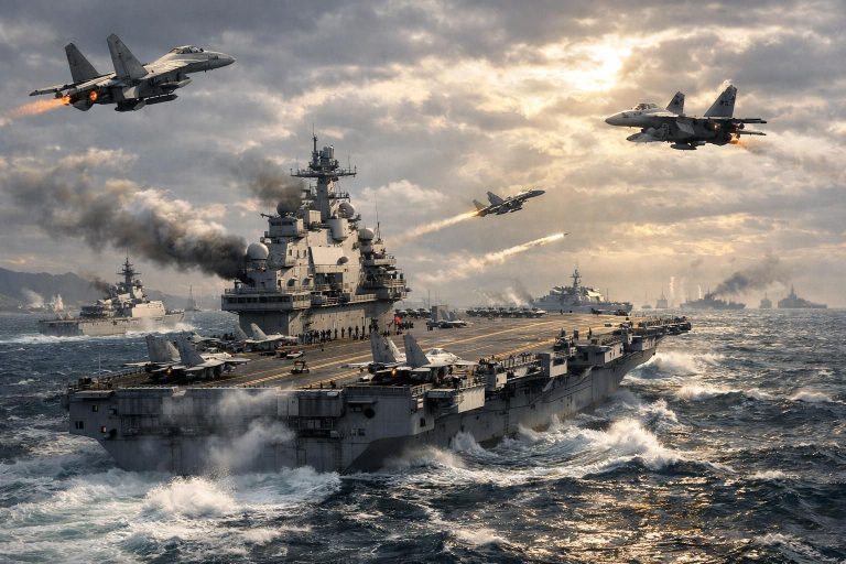 china menggelar latihan militer besar di sekitar taiwan, menurut kementerian pertahanan taiwan, meningkatkan ketegangan di kawasan tersebut.