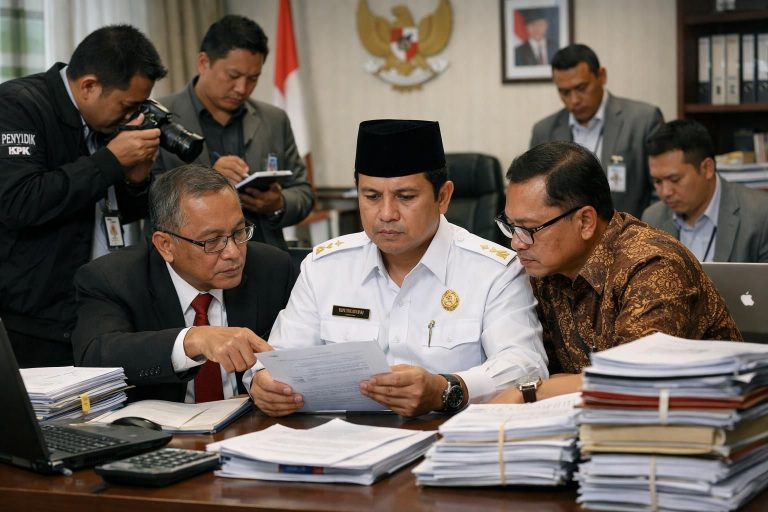 indonesia memulai penyelidikan kasus korupsi yang melibatkan pejabat daerah untuk menegakkan transparansi dan akuntabilitas pemerintahan.