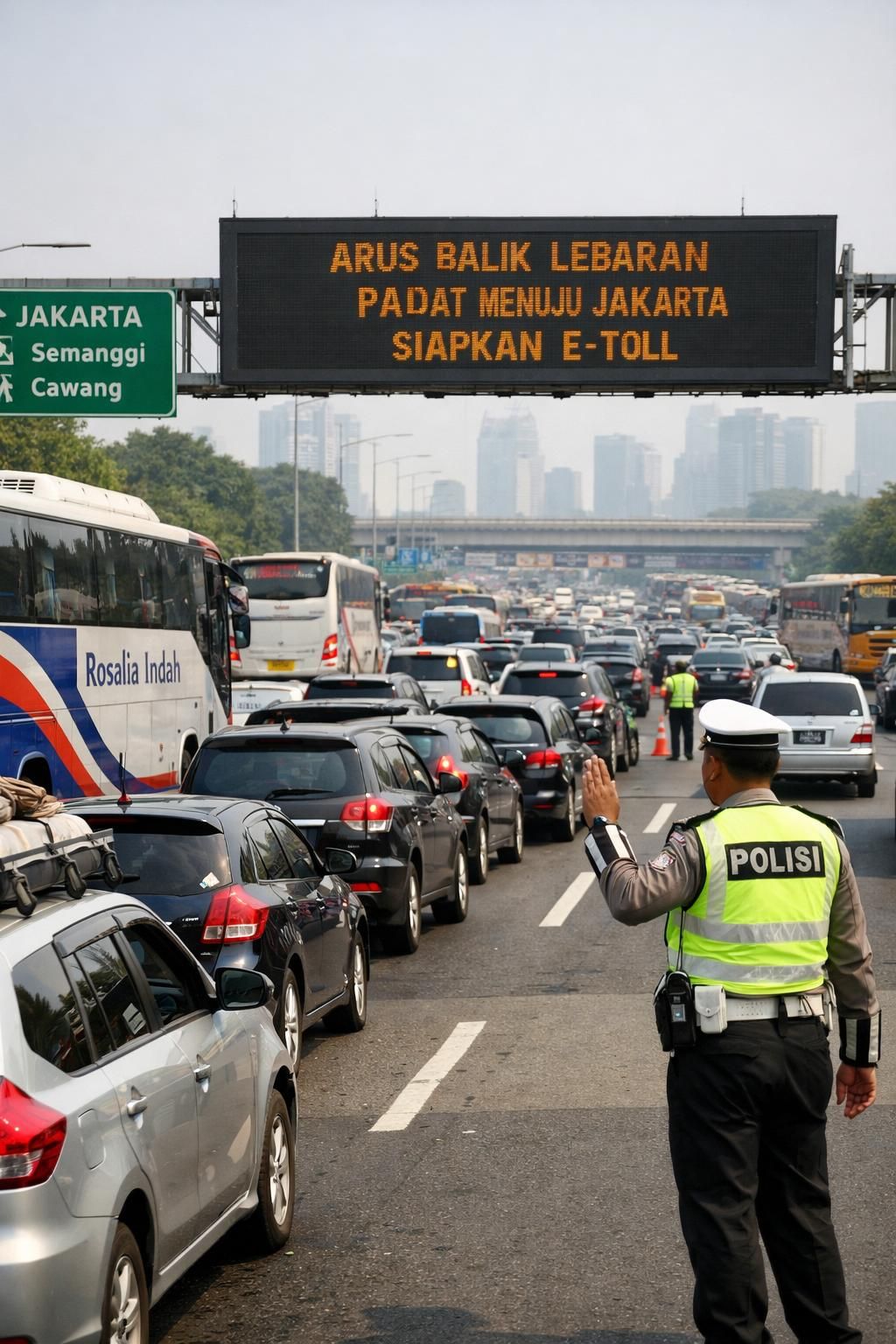 indonesia menerapkan berbagai langkah strategis untuk memperlancar arus balik lebaran di kota-kota besar, memastikan kelancaran mobilitas dan kenyamanan warga.