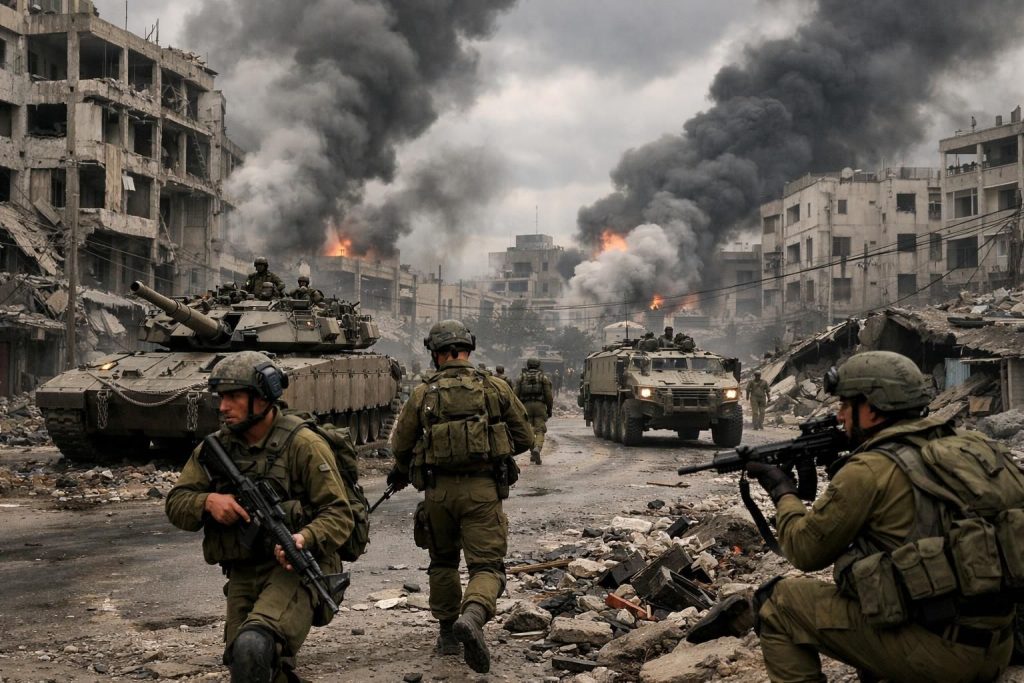 israel melanjutkan operasi militer di jalur gaza menurut sumber pemerintah, meningkatkan ketegangan di wilayah tersebut dan mempengaruhi situasi keamanan regional.