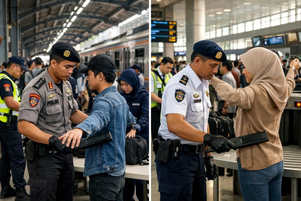 jakarta meningkatkan keamanan di stasiun dan bandara pasca libur lebaran untuk memastikan keselamatan dan kenyamanan perjalanan semua penumpang.