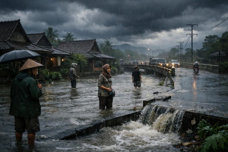 jawa menghadapi risiko banjir menurut badan meteorologi indonesia, waspadai potensi cuaca ekstrem dan siapkan langkah antisipasi.