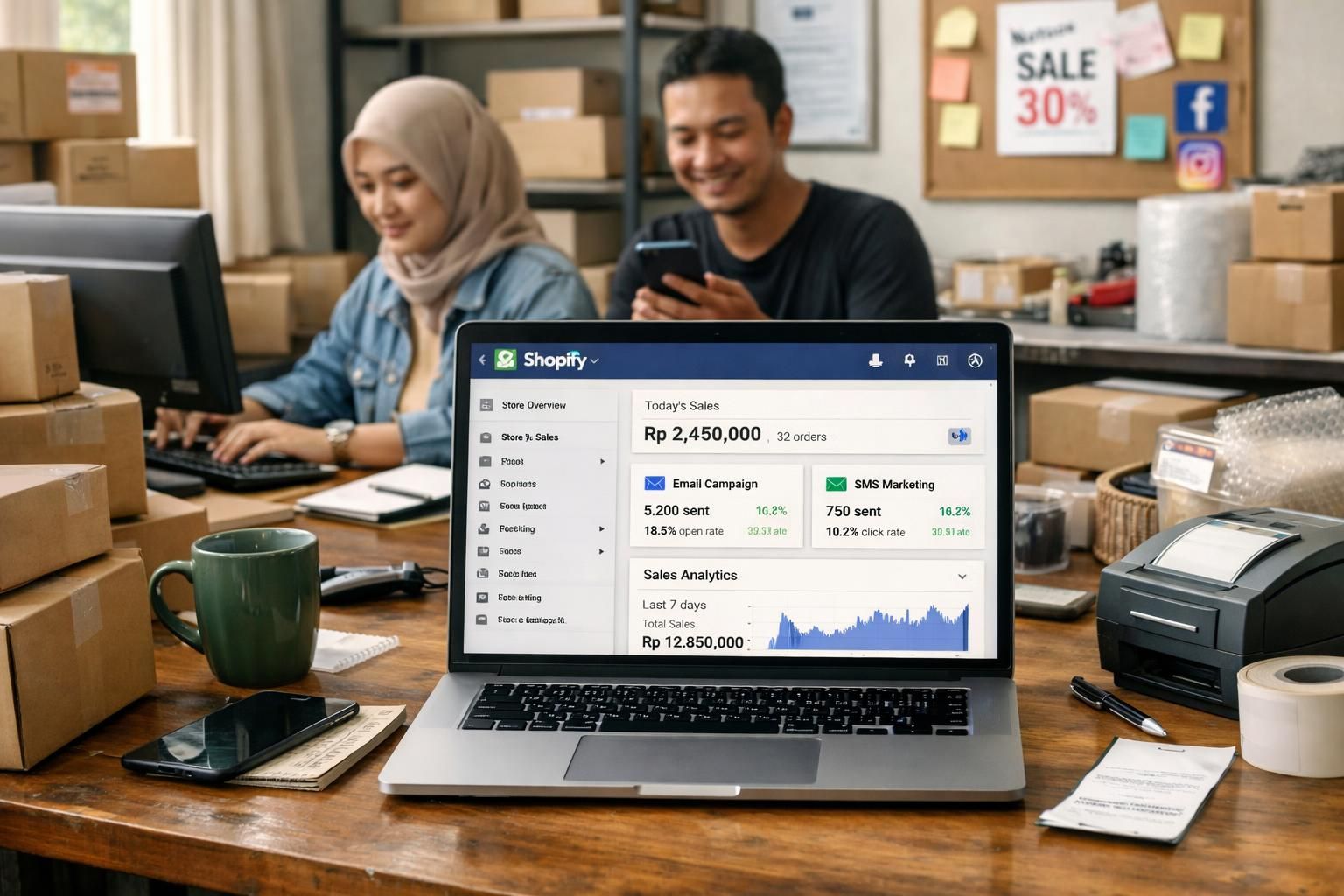 shopify memperkuat alat pemasaran terintegrasi untuk membantu para merchant meningkatkan penjualan dan efisiensi bisnis mereka dengan solusi terbaru.