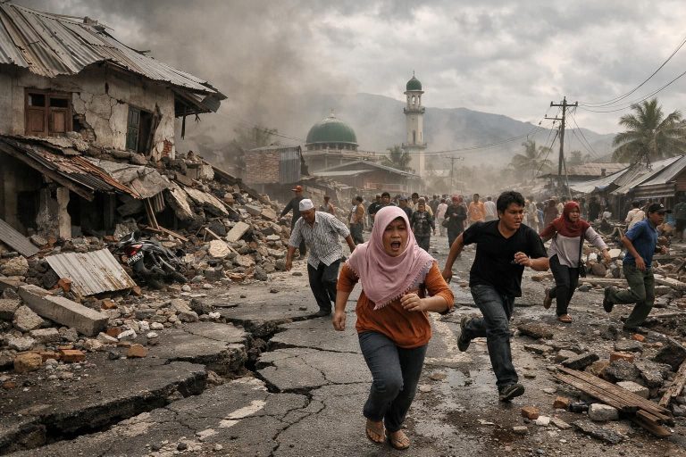 gempa berkekuatan sedang mengguncang sulawesi tanpa peringatan tsunami, menyebabkan getaran dirasakan di beberapa wilayah. tetap waspada dan ikuti informasi resmi untuk keselamatan.