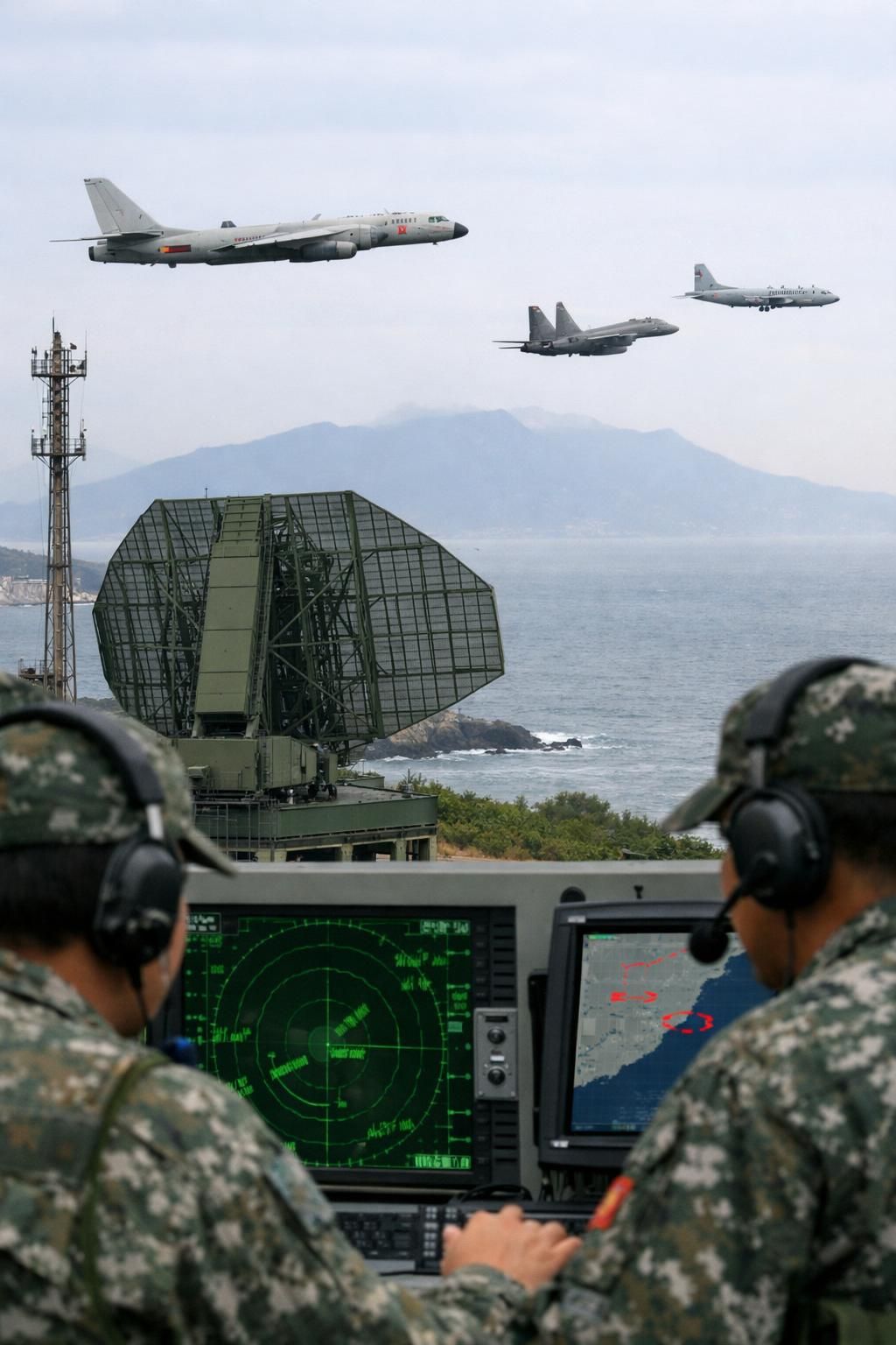 taiwan mendeteksi peningkatan pelanggaran oleh pesawat militer china di zona identifikasi pertahanannya, menyoroti ketegangan militer yang meningkat di kawasan tersebut.