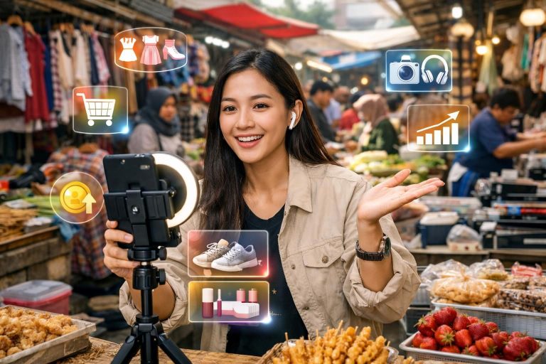 tiktok mengembangkan penawaran iklan terkait live shopping di beberapa pasar untuk meningkatkan pengalaman berbelanja langsung dan memperluas jangkauan bisnis.