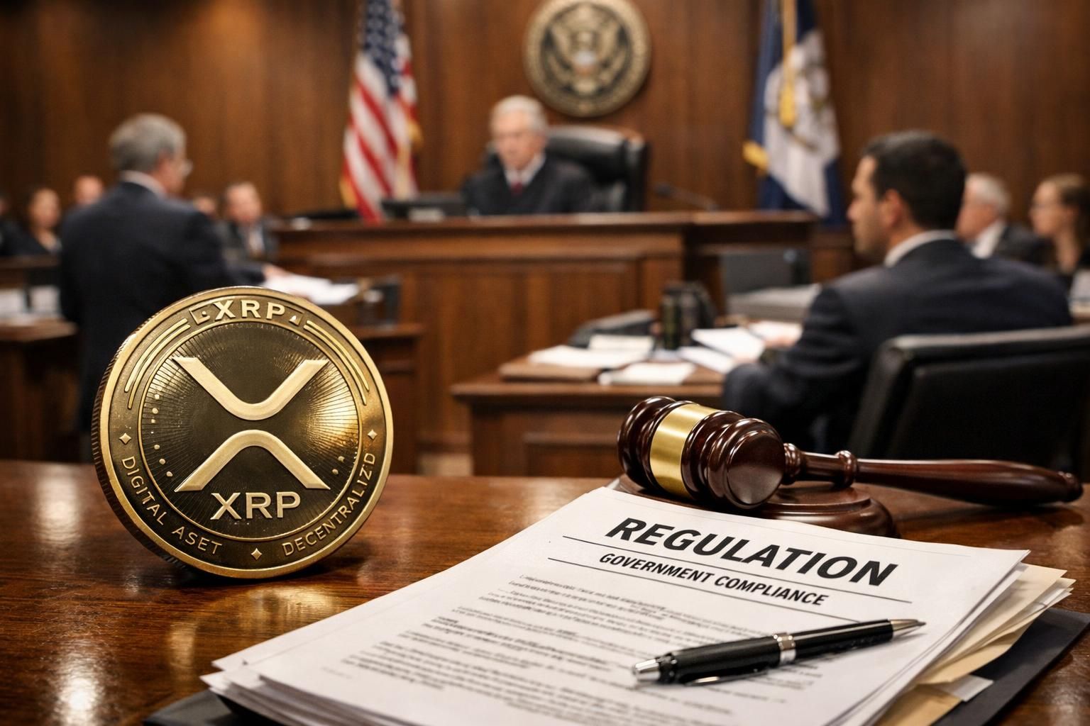 xrp tetap diawasi oleh regulasi setelah putusan hukum penting di amerika serikat, memastikan kepatuhan dan perkembangan pasar kripto yang tertata.