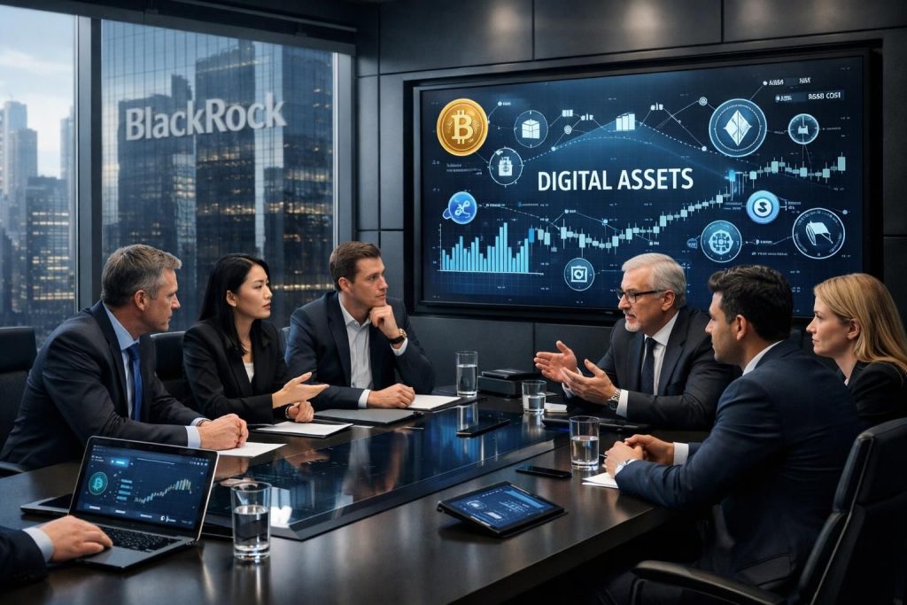 blackrock terus mengembangkan produk-produk terkait aset digital untuk memperluas portofolio dan inovasi di pasar keuangan.