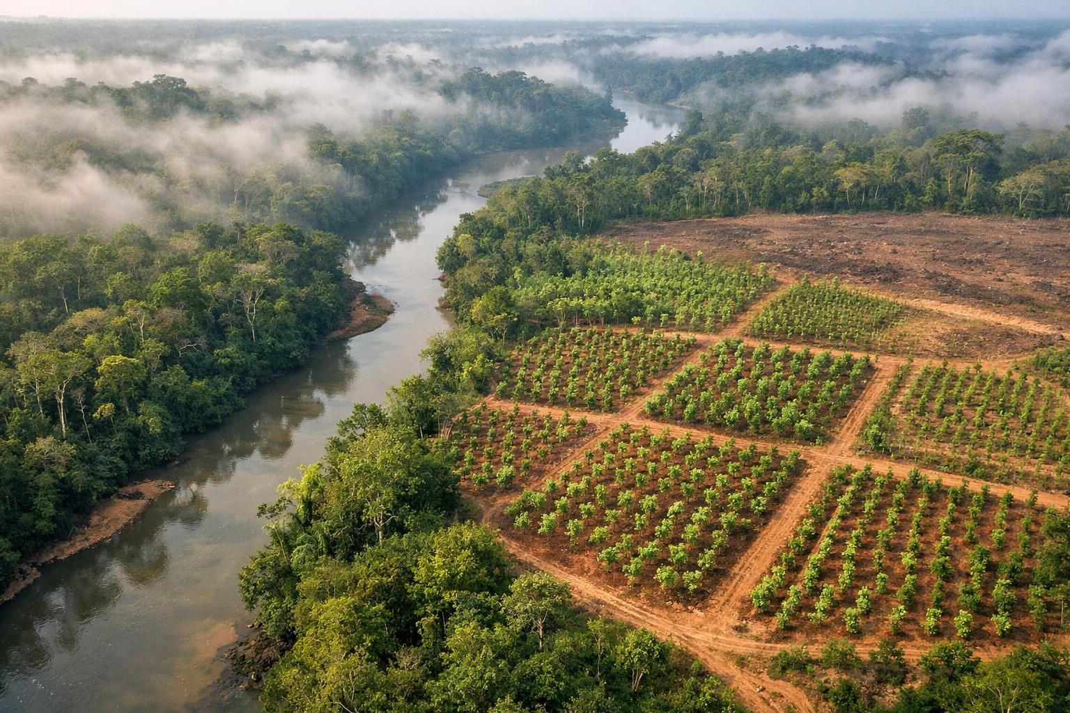 brasil meningkatkan upaya melawan deforestasi di amazon dengan langkah-langkah baru untuk melindungi hutan dan mendukung keberlanjutan lingkungan.