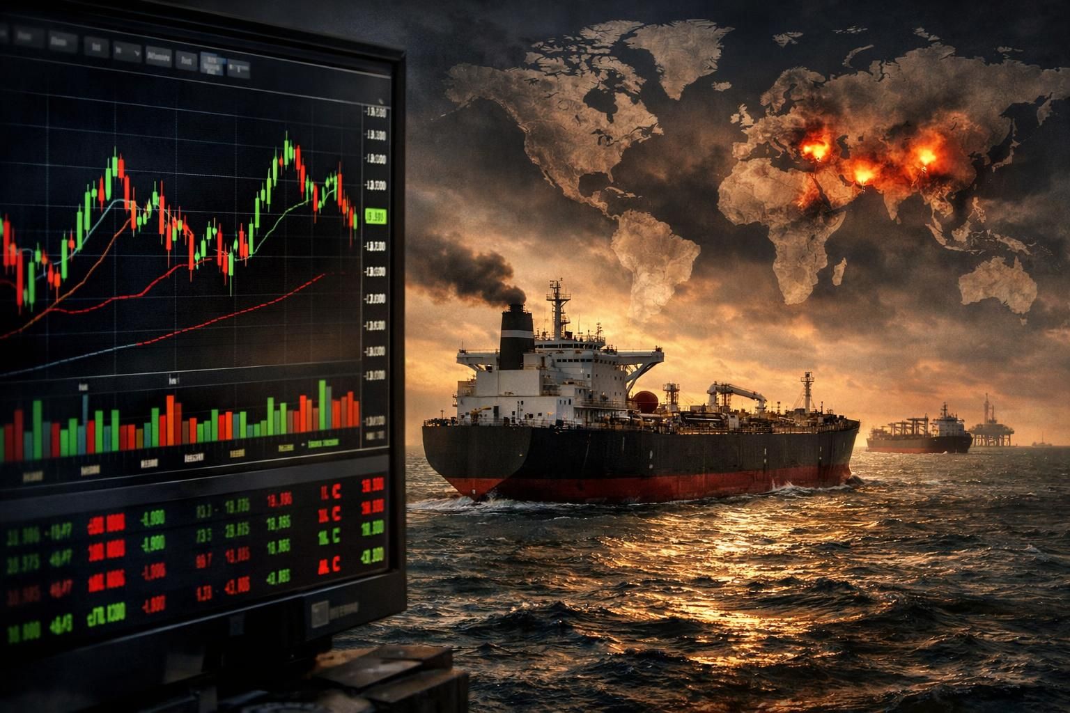 harga minyak dunia mengalami fluktuasi signifikan akibat ketegangan geopolitik global yang mempengaruhi pasokan dan permintaan energi.