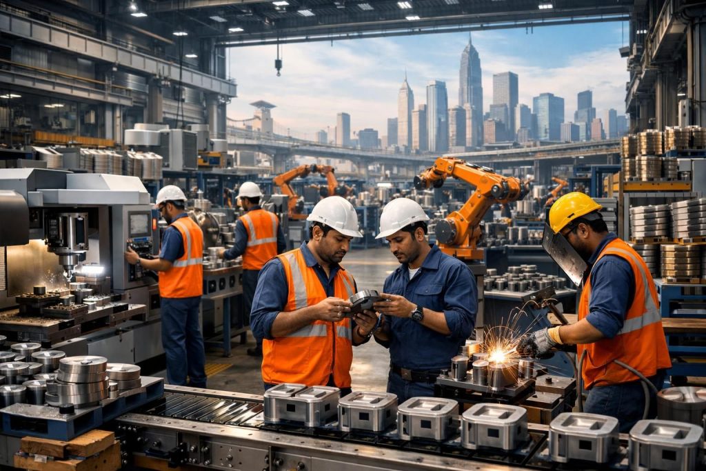 india mencatat pertumbuhan kuat di sektor manufaktur menurut data resmi, menunjukkan peningkatan produktivitas dan ekspansi industri yang signifikan.