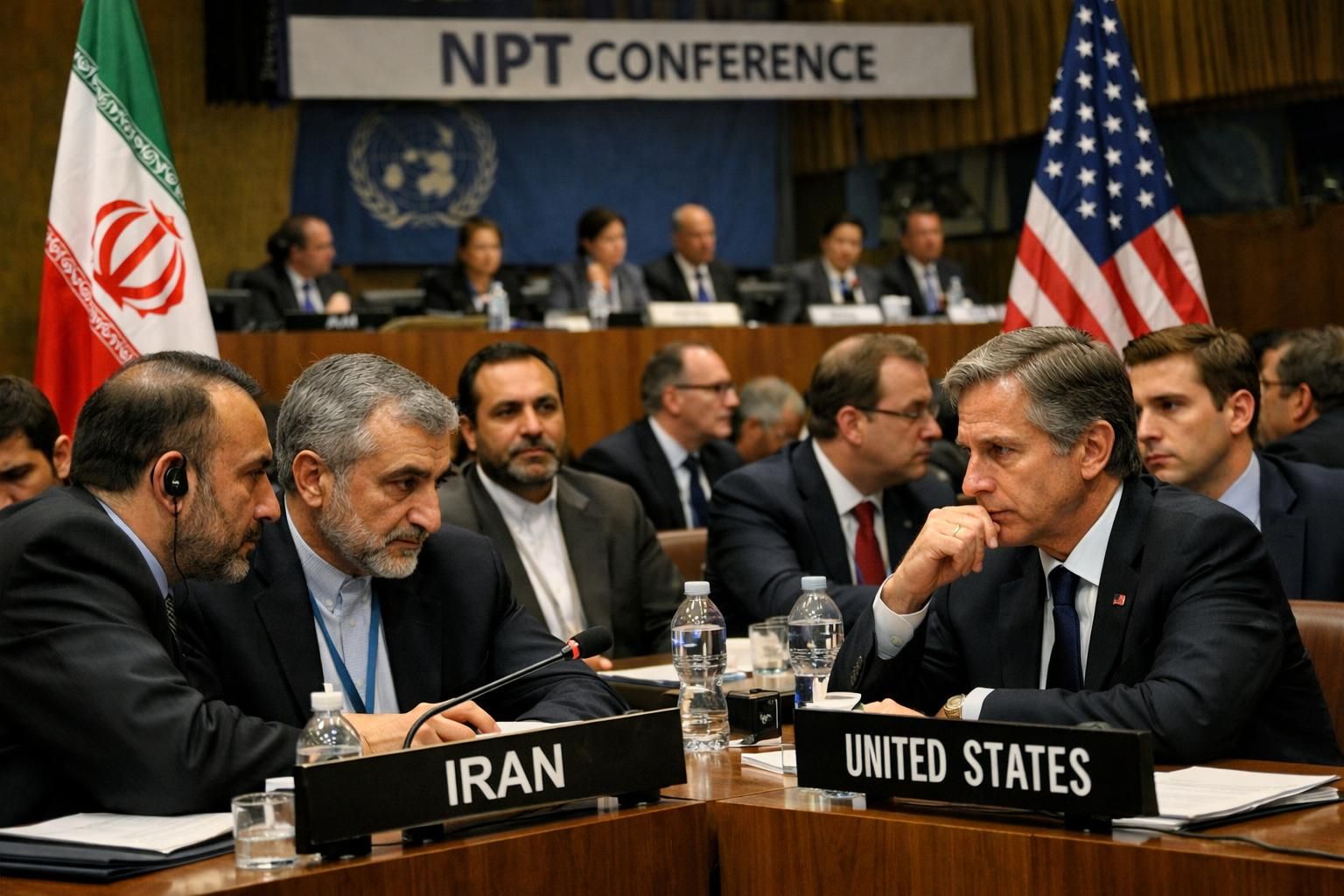 iran menanggapi diskusi internasional mengenai program nuklirnya, menekankan hak dan kepentingan nasional dalam perdebatan global.
