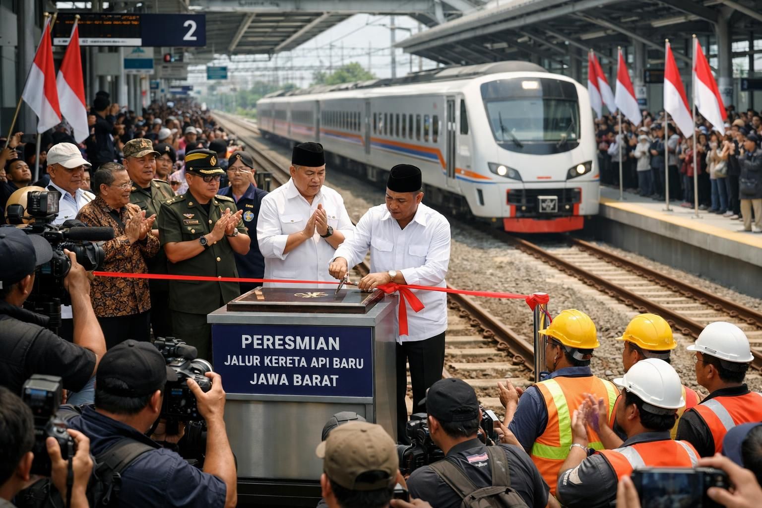 jawa resmi membuka jalur kereta baru yang bertujuan meningkatkan konektivitas regional dan mempermudah perjalanan antar daerah.