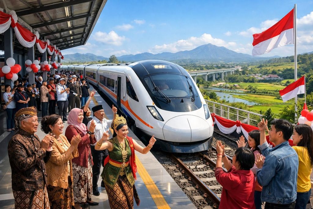 jawa resmi membuka jalur kereta baru yang bertujuan meningkatkan konektivitas regional dan memudahkan perjalanan antar daerah.