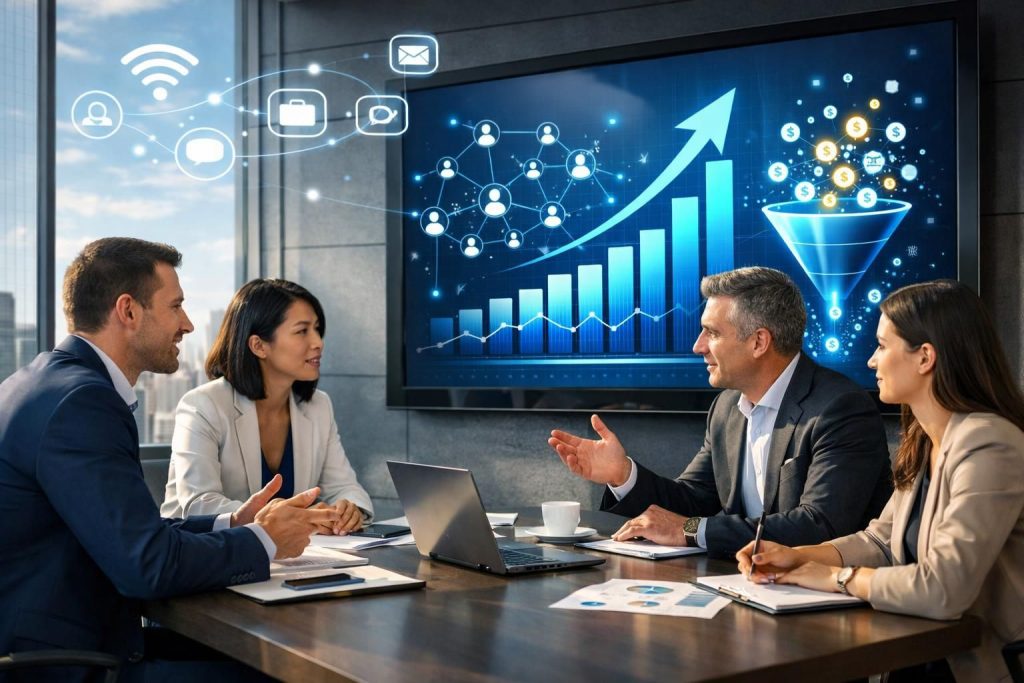 linkedin memperkuat solusi generasi leads untuk membantu perusahaan mendapatkan prospek berkualitas dan meningkatkan peluang bisnis secara efektif.