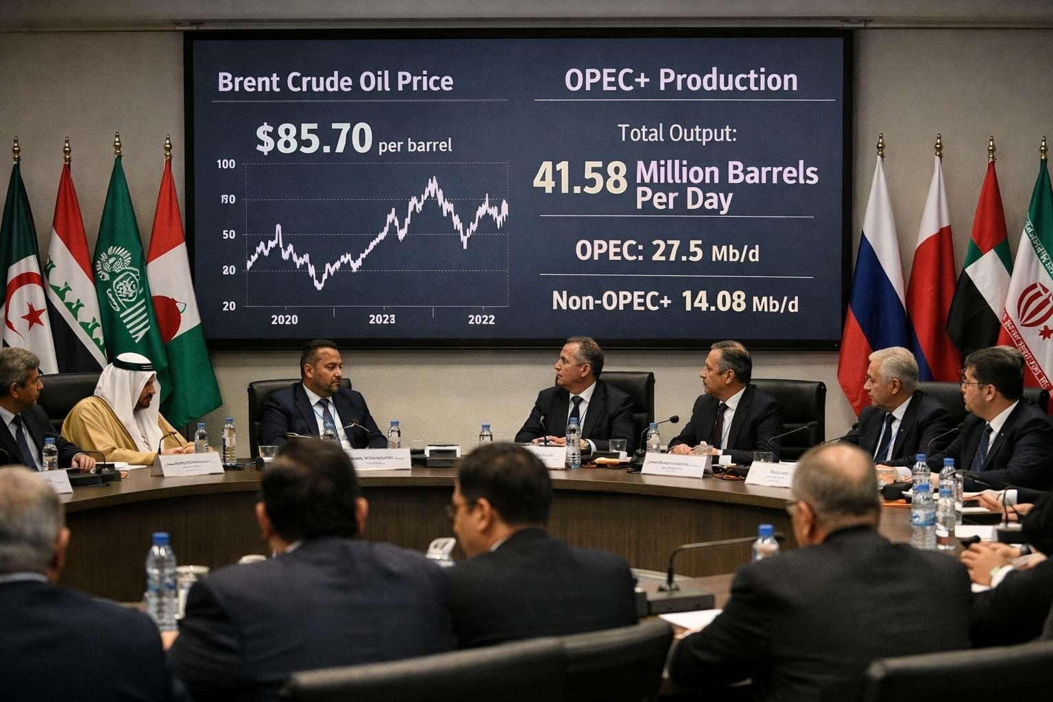 opec mempertahankan kebijakan produksi minyaknya untuk menjaga stabilitas pasar dan mendukung keseimbangan pasokan serta permintaan global.
