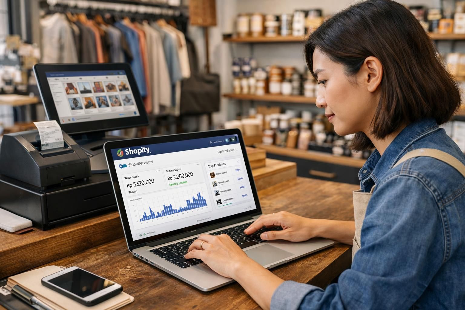 shopify mengumumkan pengembangan integrasi omnichannel yang inovatif untuk merchant, memudahkan pengelolaan penjualan di berbagai saluran secara efisien dan terpadu.