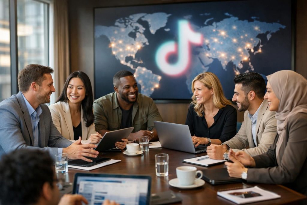 tiktok mengumumkan kemitraan strategis baru dengan agensi pemasaran internasional untuk memperluas jangkauan dan inovasi dalam kampanye pemasaran digital.